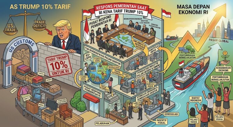 Respons Pemerintah Saat RI Kena Tarif Trump 10%, Ini Strategi Jaga Daya Saing Ekspor