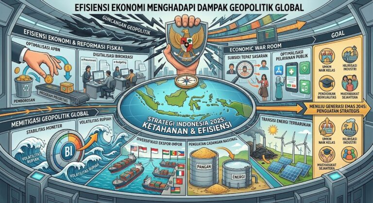 Pemerintah Fokus Bahas Langkah Efisiensi Ekonomi Hadapi Dampak Geopolitik Global, Ini Strategi yang Disiapkan