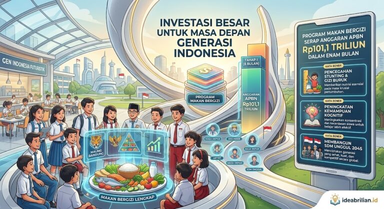 Program Makan Bergizi Serap Anggaran APBN Rp101,1 Triliun dalam Enam Bulan, Investasi Besar untuk Masa Depan Generasi Indonesia