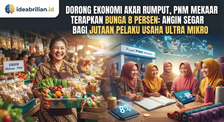 Dorong Ekonomi Akar Rumput, PNM Mekaar Terapkan Bunga 8 Persen: Angin Segar bagi Jutaan Pelaku Usaha Ultra Mikro