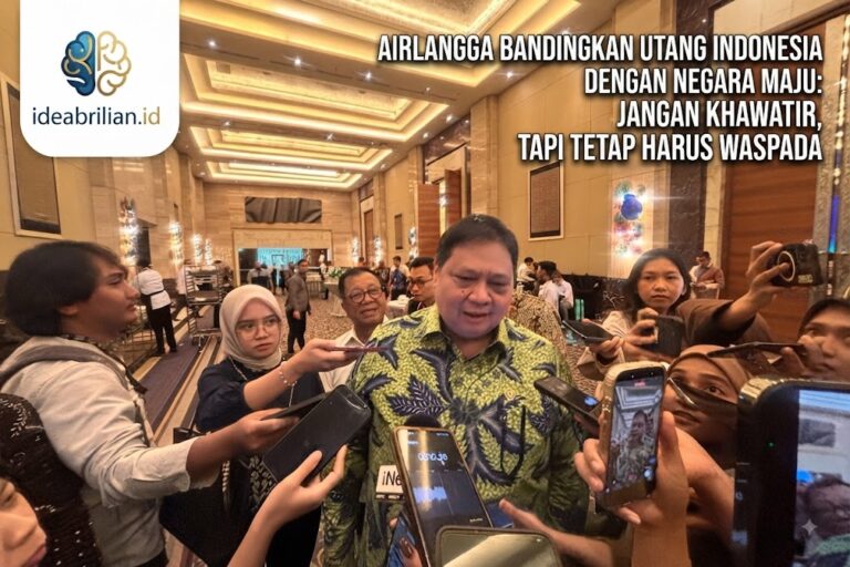 Airlangga Bandingkan Utang Indonesia dengan Negara Maju: Jangan Khawatir, Tapi Tetap Harus Waspada
