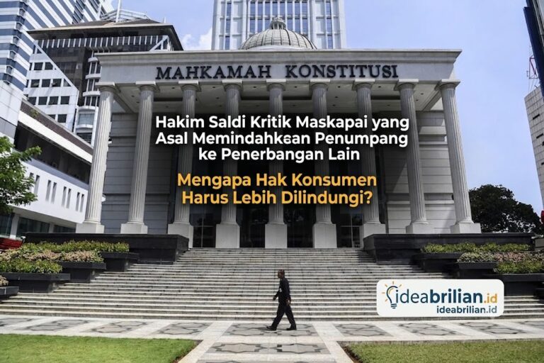 Hakim Saldi Kritik Maskapai yang Asal Memindahkan Penumpang ke Penerbangan Lain, Mengapa Hak Konsumen Harus Lebih Dilindungi?